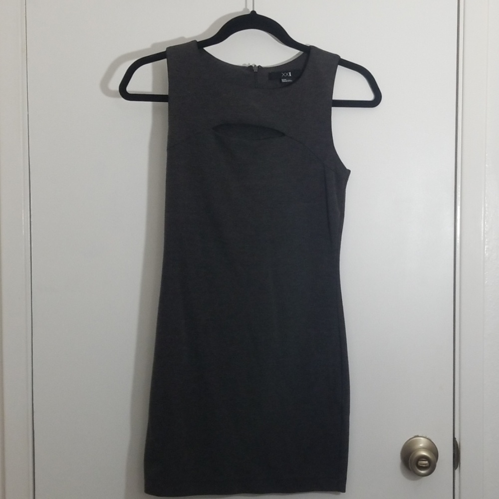 Front Cut Out Dress